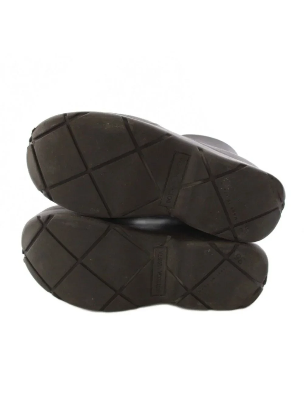 Bottega Veneta Puddle Boots Paddle Ruba Rain Shoes Short Brown